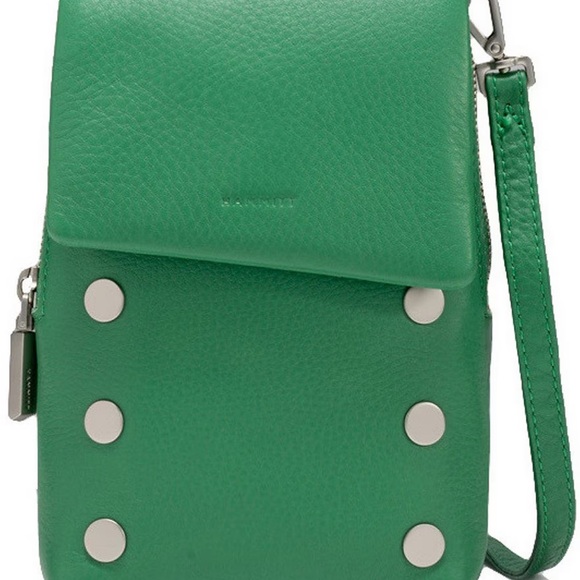 NWT, Hammitt VIP Lime Zest/Brushed Silver Mobile Crossbody Bag - Picture 5 of 7